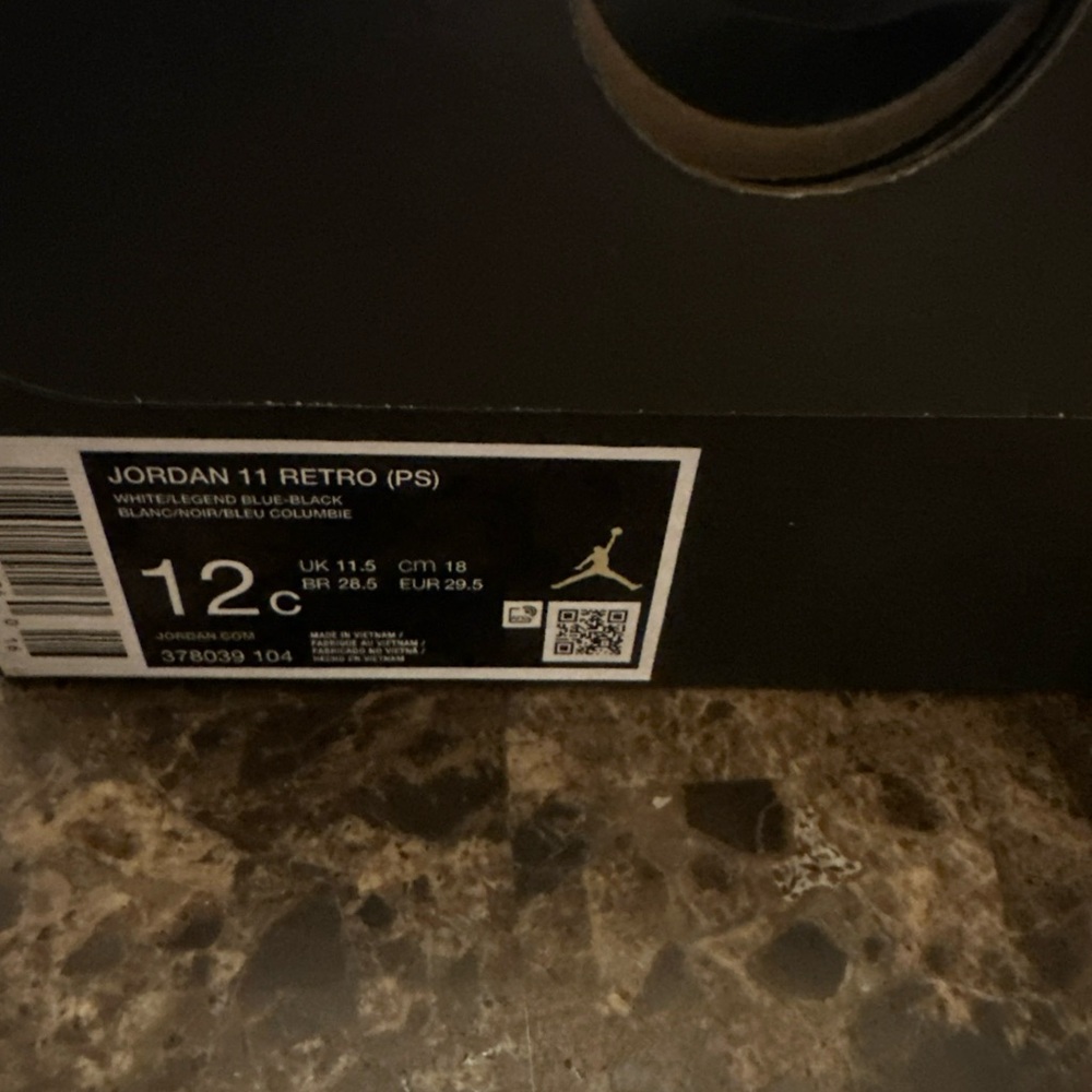 Kids Jordan Retro 11 Legend Blue Jordans